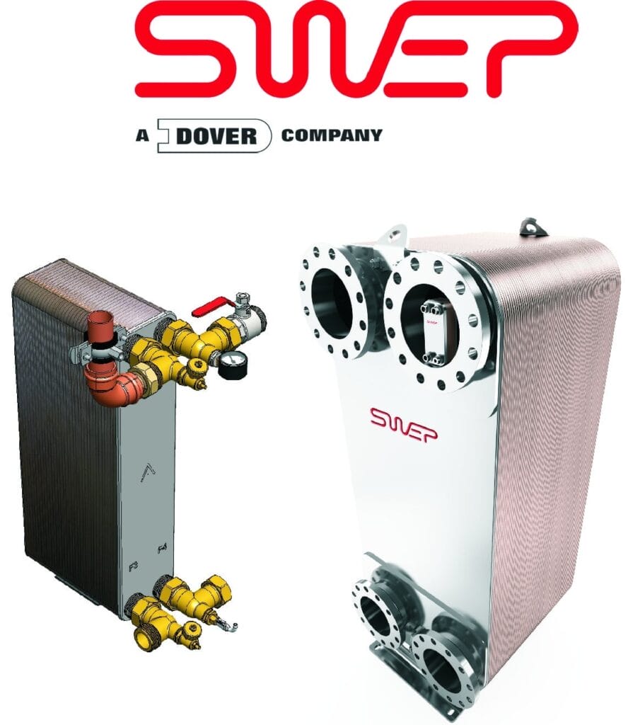SWEP gelötete Wärmetauscher SEALIX